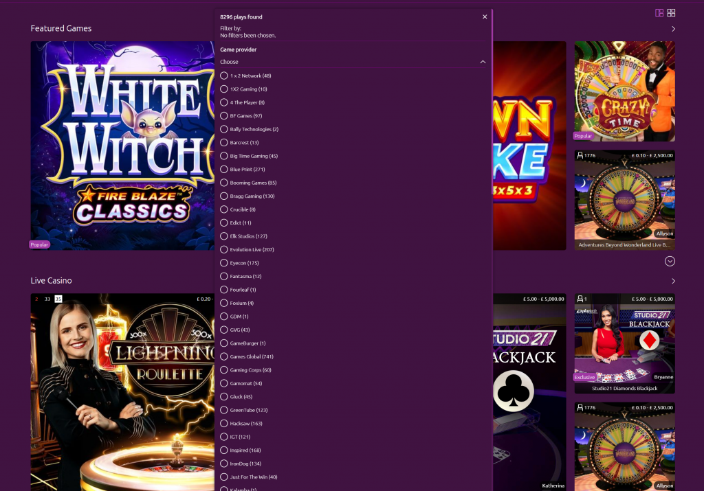 Slots Magic Providers