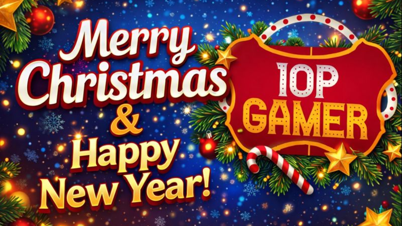 10p Gamer XMAS Message 2025